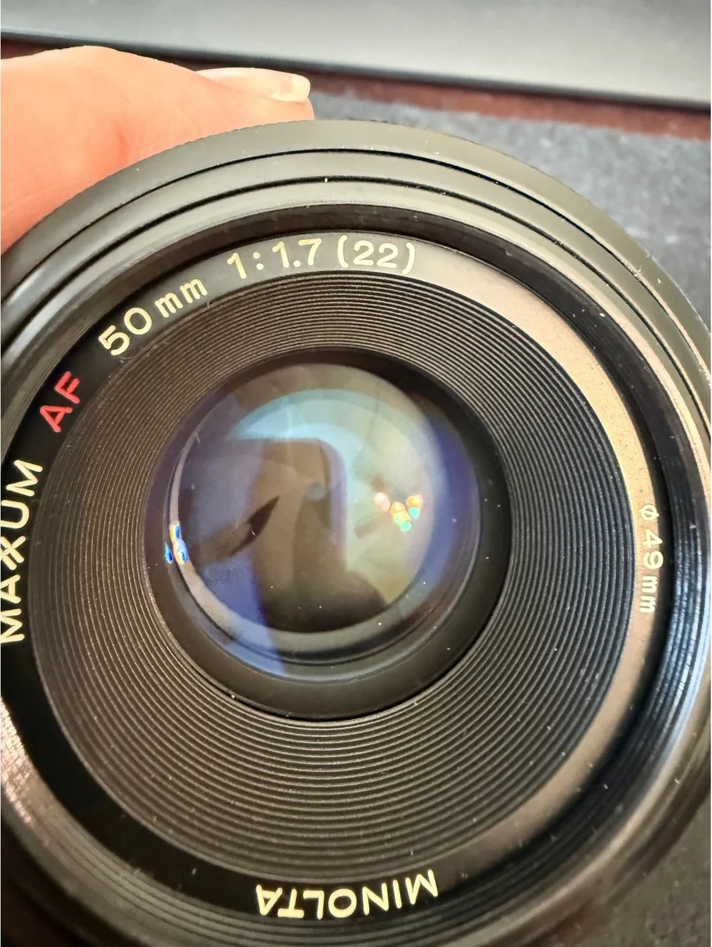 Minolta Maxxum AF 50mm f/1.7 Prime Lens Sony A Mount 49mm Made in Japan